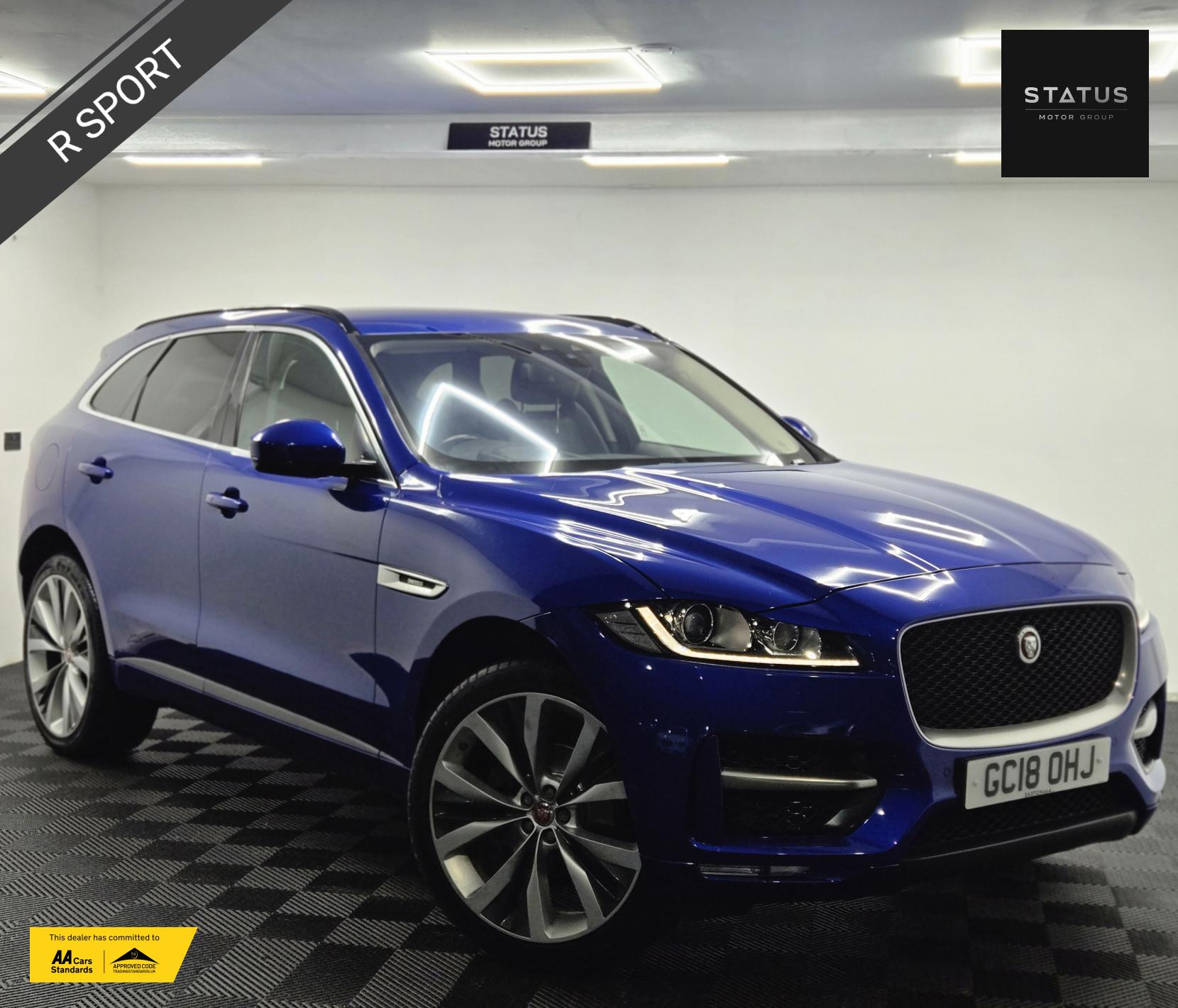 Jaguar F-PACE 2.0 D240 R-Sport SUV 5dr Diesel Auto AWD Euro 6 (s/s) (240 ps)