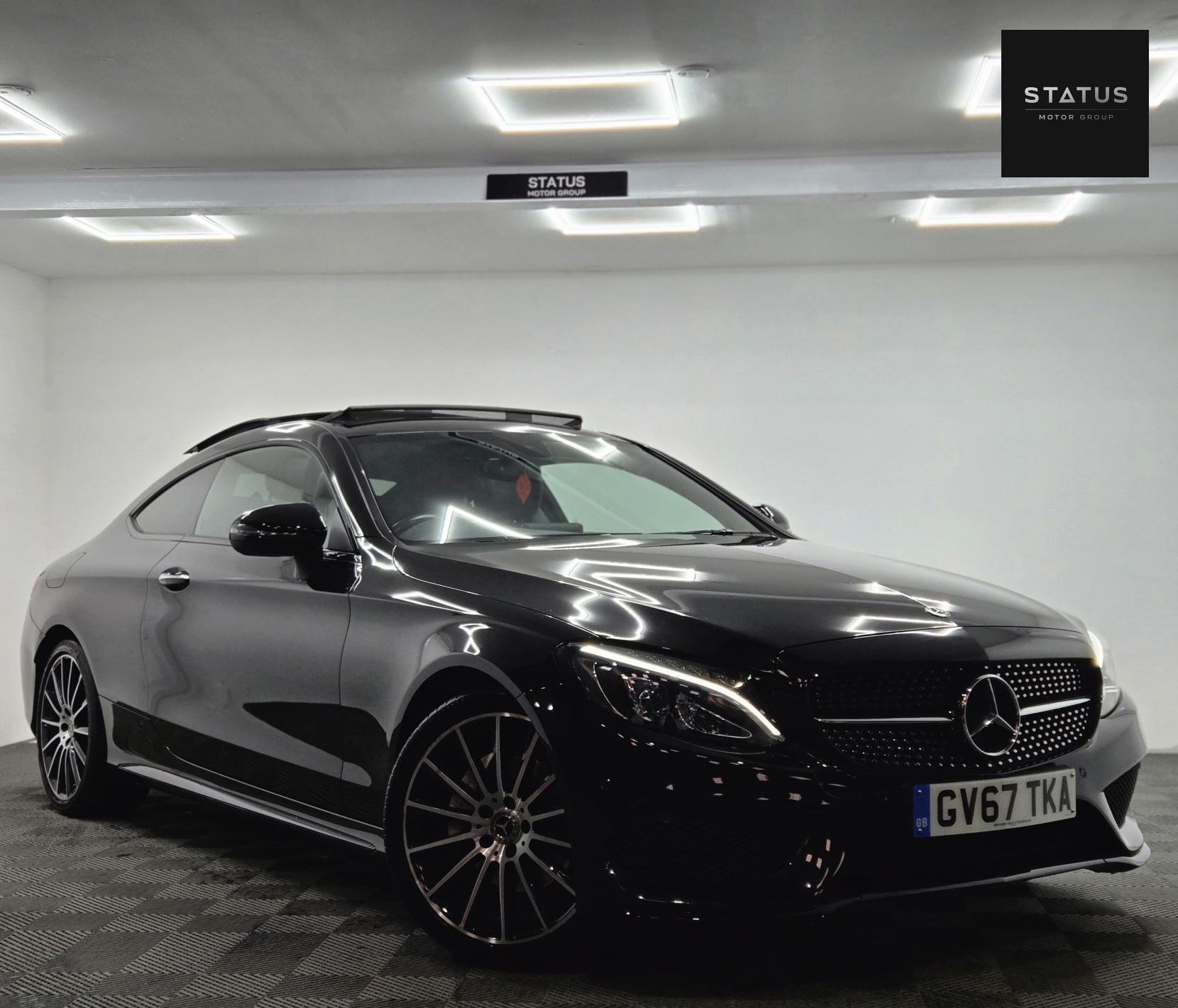 Mercedes-Benz C Class 2.0 C200 AMG Line (Premium) Coupe 2dr Petrol G-Tronic+ Euro 6 (s/s) (184 ps)