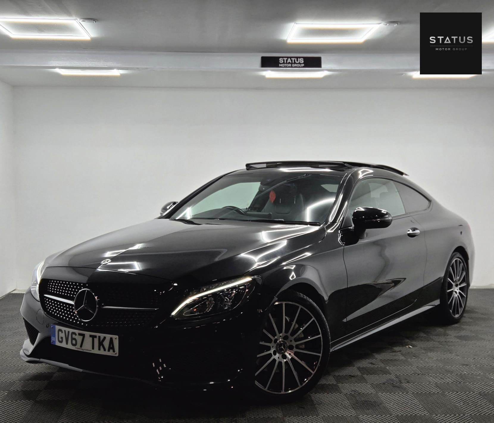 Mercedes-Benz C Class 2.0 C200 AMG Line (Premium) Coupe 2dr Petrol G-Tronic+ Euro 6 (s/s) (184 ps)