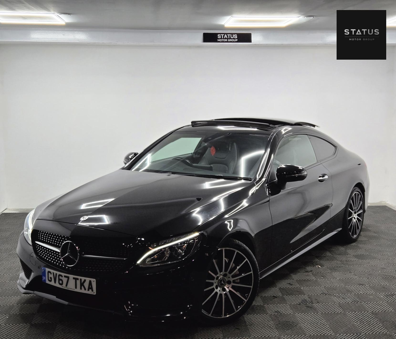 Mercedes-Benz C Class 2.0 C200 AMG Line (Premium) Coupe 2dr Petrol G-Tronic+ Euro 6 (s/s) (184 ps)