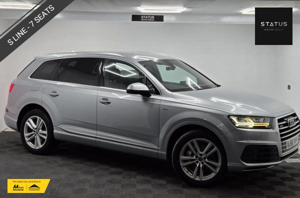 Audi Q7 3.0 TDI V6 S line SUV 5dr Diesel Tiptronic quattro Euro 6 (s/s) (218 ps)