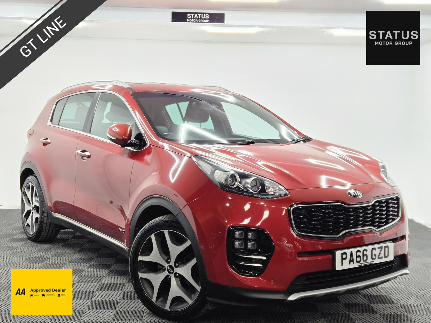Kia Sportage 2.0 CRDi GT-Line SUV 5dr Diesel Auto AWD Euro 6 (134 bhp)