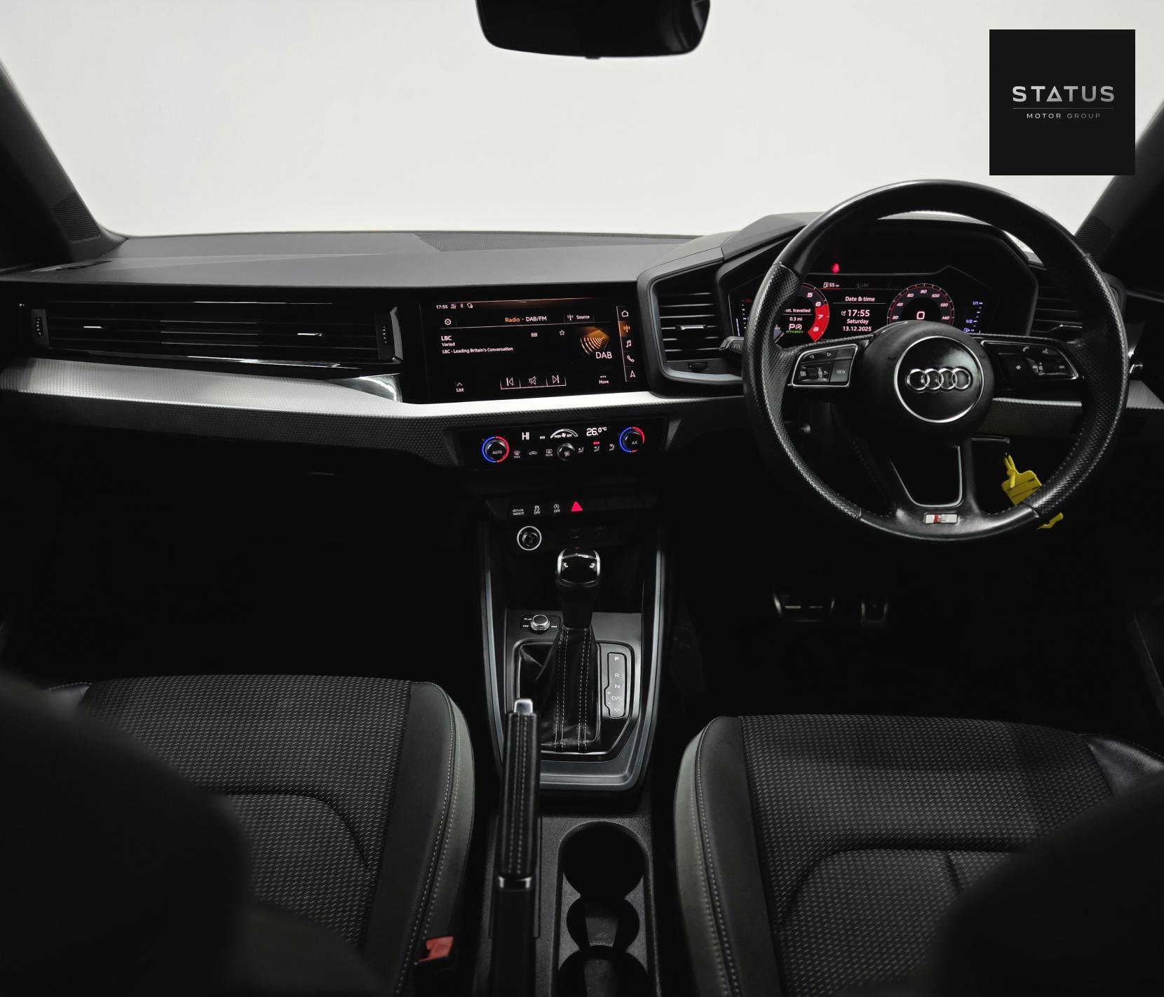 Audi A1 1.0 TFSI 30 S line Sportback 5dr Petrol S Tronic Euro 6 (s/s) (116 ps)