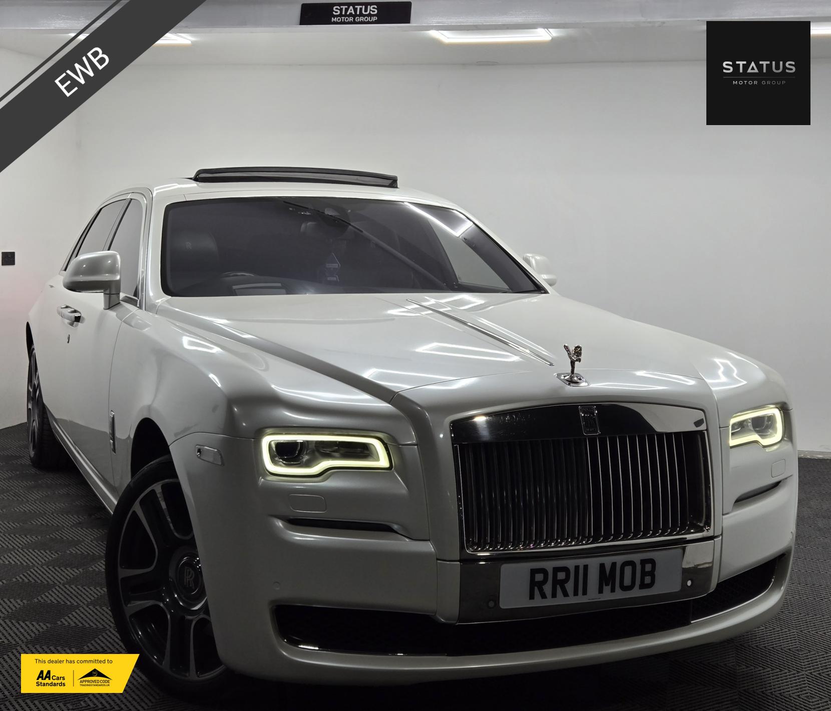Rolls-Royce Ghost 6.6 V12 Saloon 4dr Petrol Auto Euro 6 EWB (563 bhp)