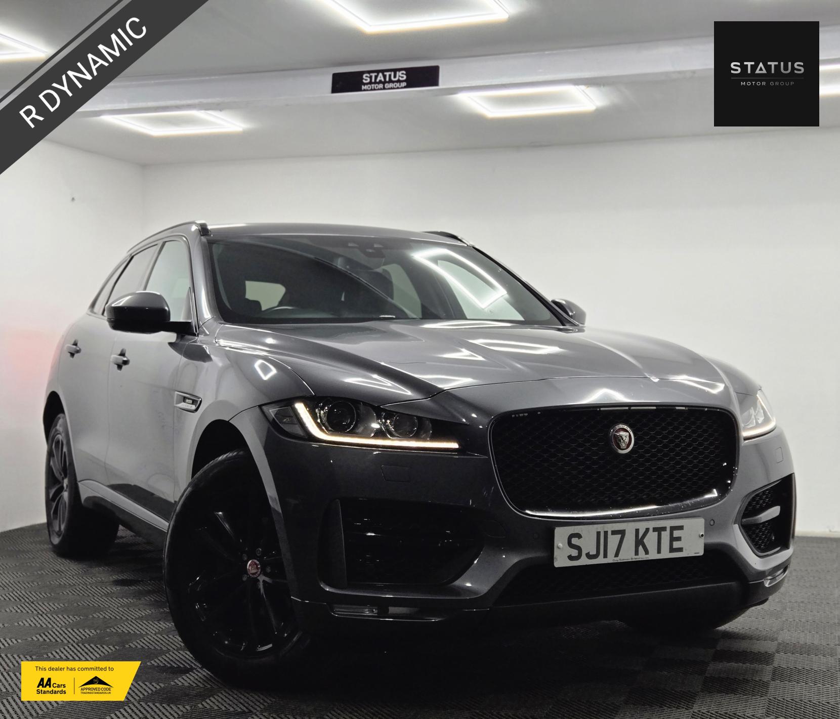 Jaguar F-PACE 2.0 D180 R-Sport SUV 5dr Diesel Auto AWD Euro 6 (s/s) (180 ps)