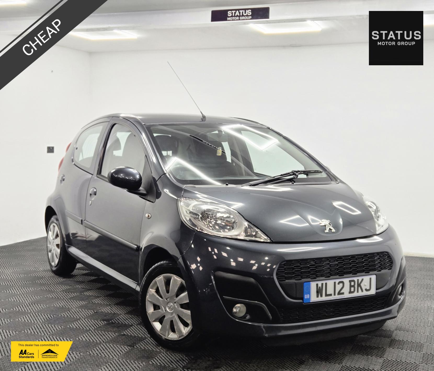 Peugeot 107 1.0 12V Active Hatchback 5dr Petrol Manual Euro 5 (68 ps)