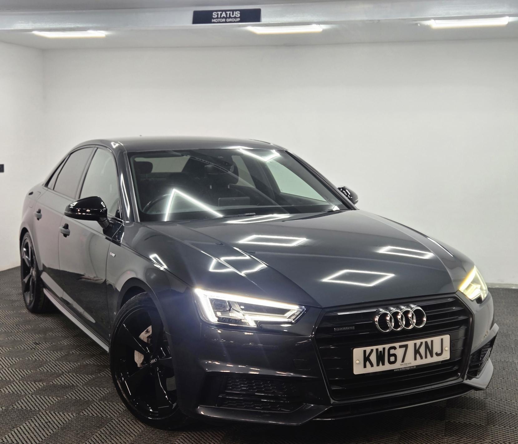 Audi A4 2.0 TDI Black Edition Saloon 4dr Diesel S Tronic quattro Euro 6 (s/s) (190 ps)