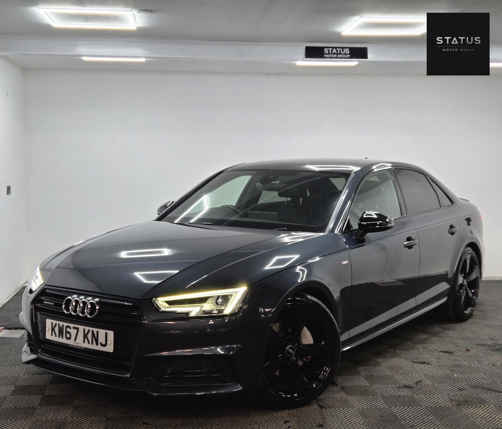 Audi A4 2.0 TDI Black Edition Saloon 4dr Diesel S Tronic quattro Euro 6 (s/s) (190 ps)