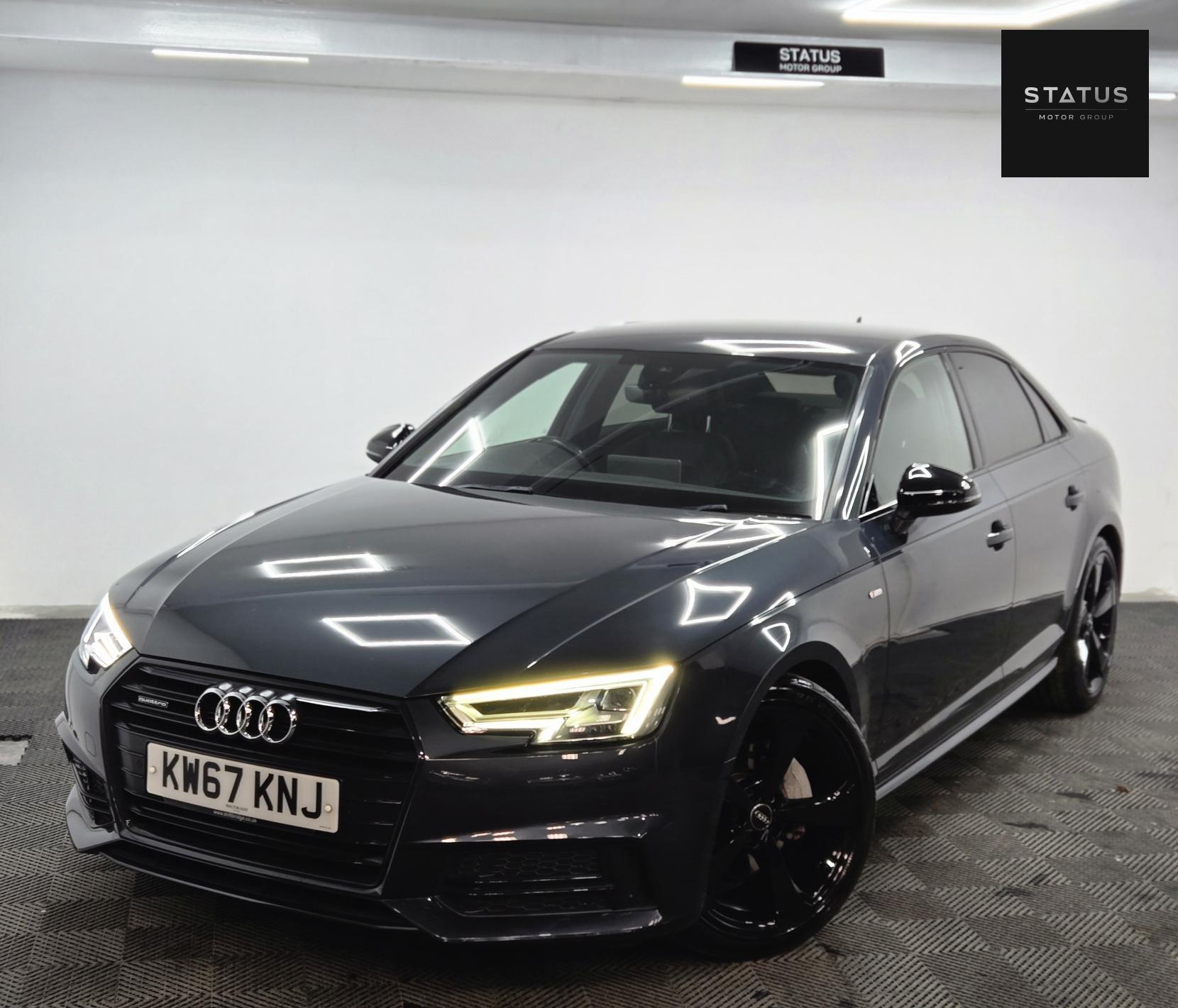 Audi A4 2.0 TDI Black Edition Saloon 4dr Diesel S Tronic quattro Euro 6 (s/s) (190 ps)