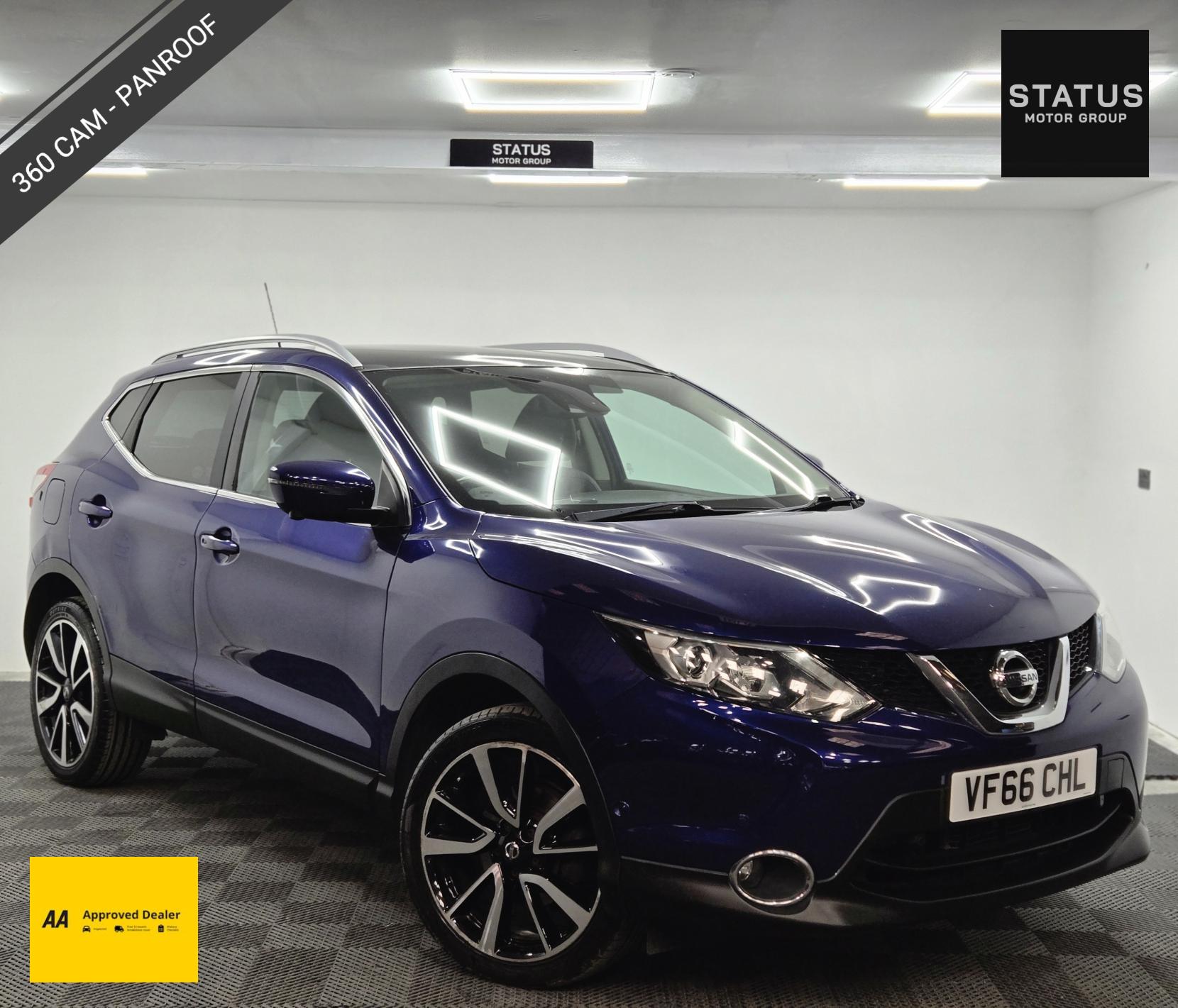 Nissan Qashqai 1.6 dCi Tekna SUV 5dr Diesel XTRON 2WD Euro 6 (s/s) (130 ps)