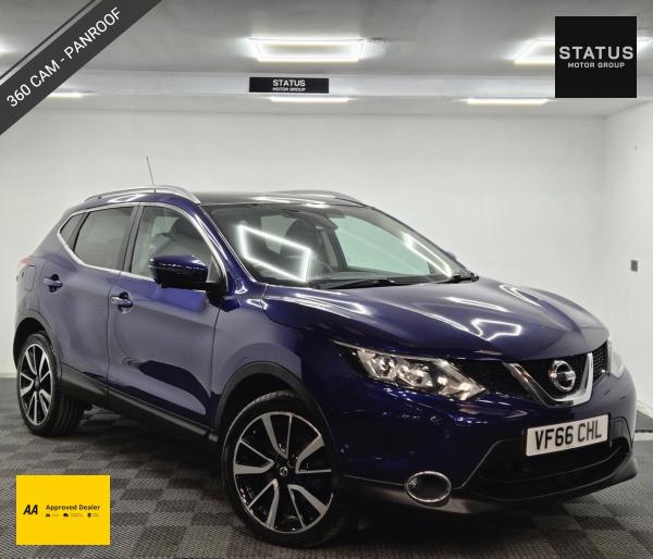 Nissan Qashqai 1.6 dCi Tekna SUV 5dr Diesel XTRON 2WD Euro 6 (s/s) (130 ps)