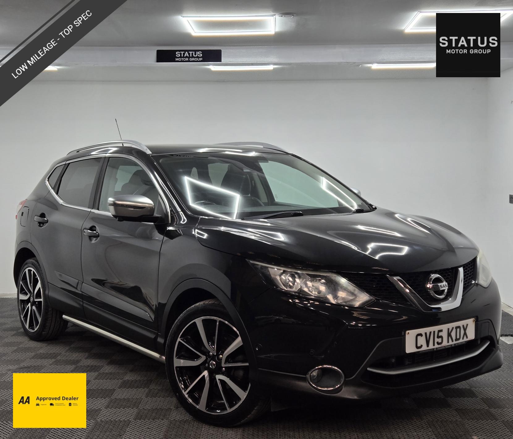 Nissan Qashqai 1.2 DIG-T Tekna SUV 5dr Petrol XTRON 2WD Euro 5 (s/s) (115 ps)