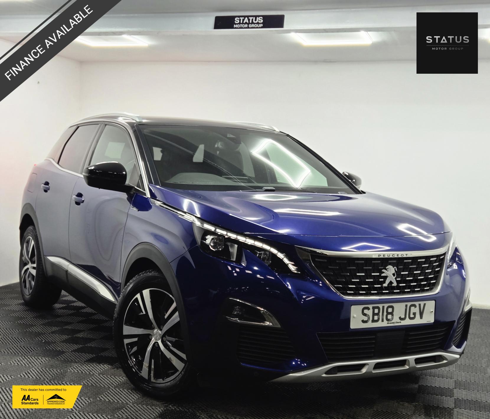 Peugeot 3008 1.6 THP GT Line SUV 5dr Petrol EAT Euro 6 (s/s) (165 ps)