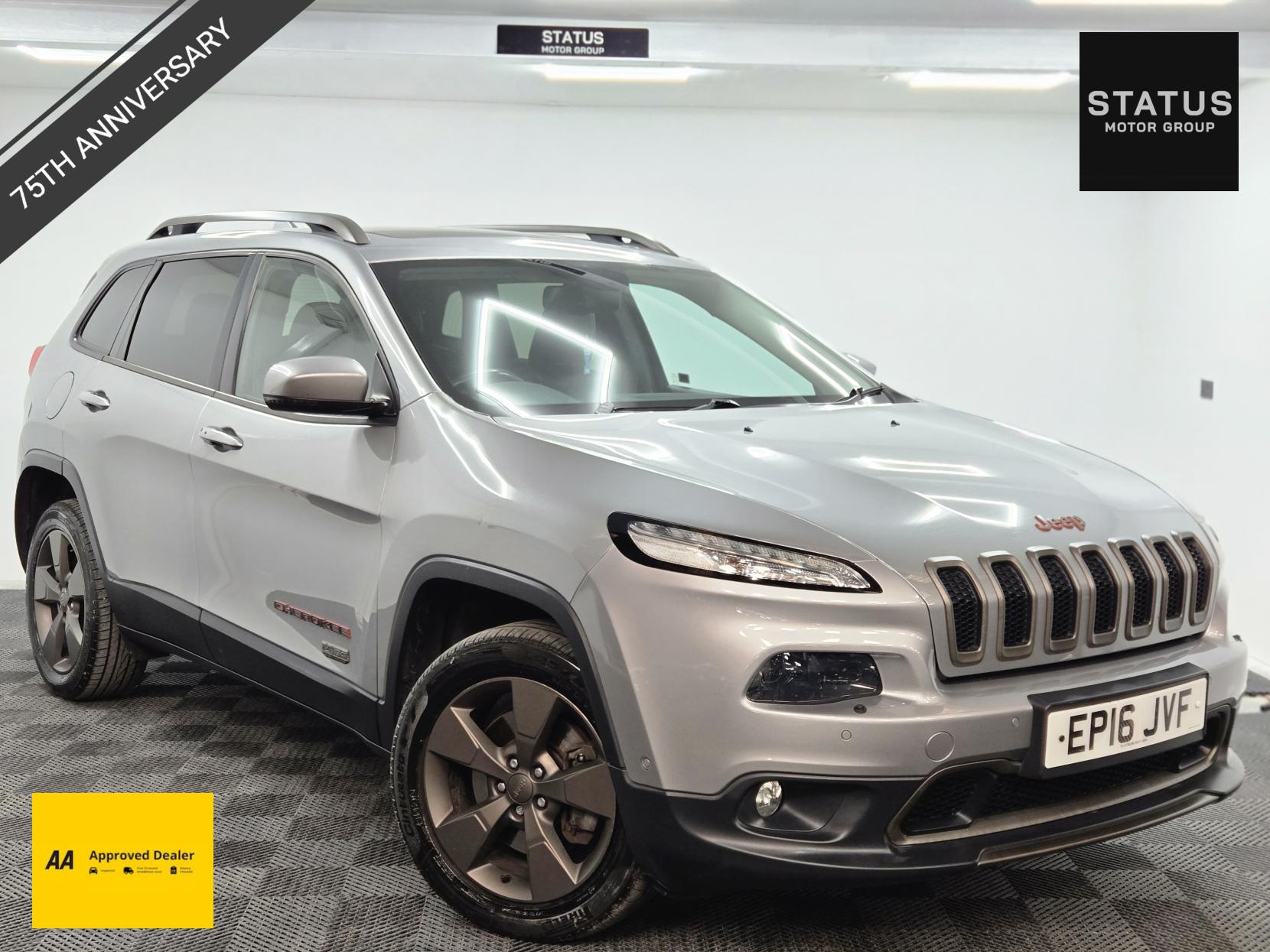 Jeep Cherokee 2.2 MultiJetII 75th Anniversary SUV 5dr Diesel Auto 4WD Euro 6 (s/s) (200 ps)