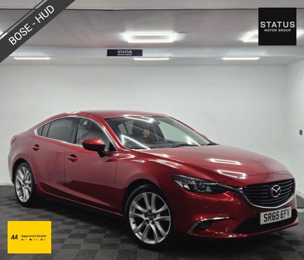 Mazda Mazda6 2.2 SKYACTIV-D Sport Nav Saloon 4dr Diesel Auto Euro 6 (s/s) (175 ps)