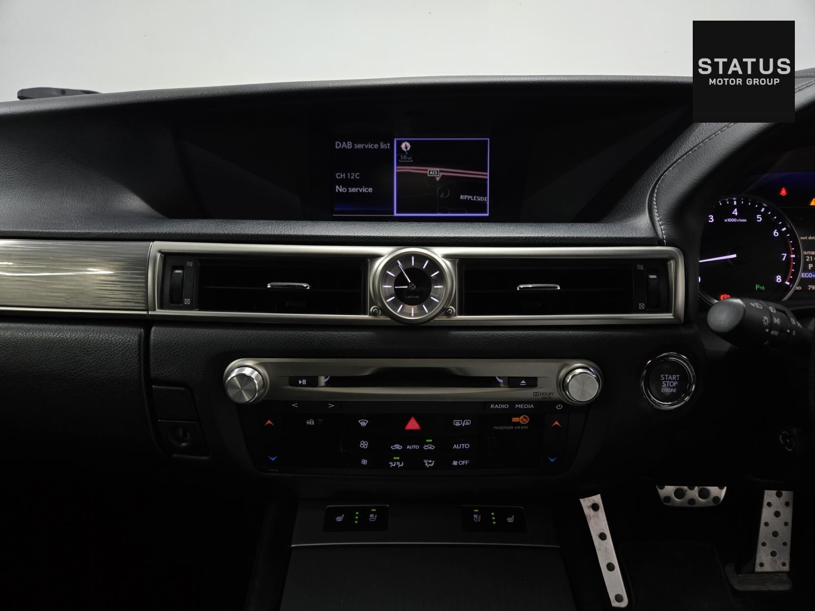 Lexus GS 2.5 250 V6 F Sport Saloon 4dr Petrol Auto Euro 5 (208 ps)