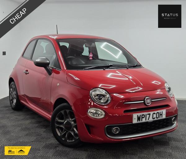 Fiat 500 1.2 S Hatchback 3dr Petrol Manual Euro 6 (s/s) (69 bhp)