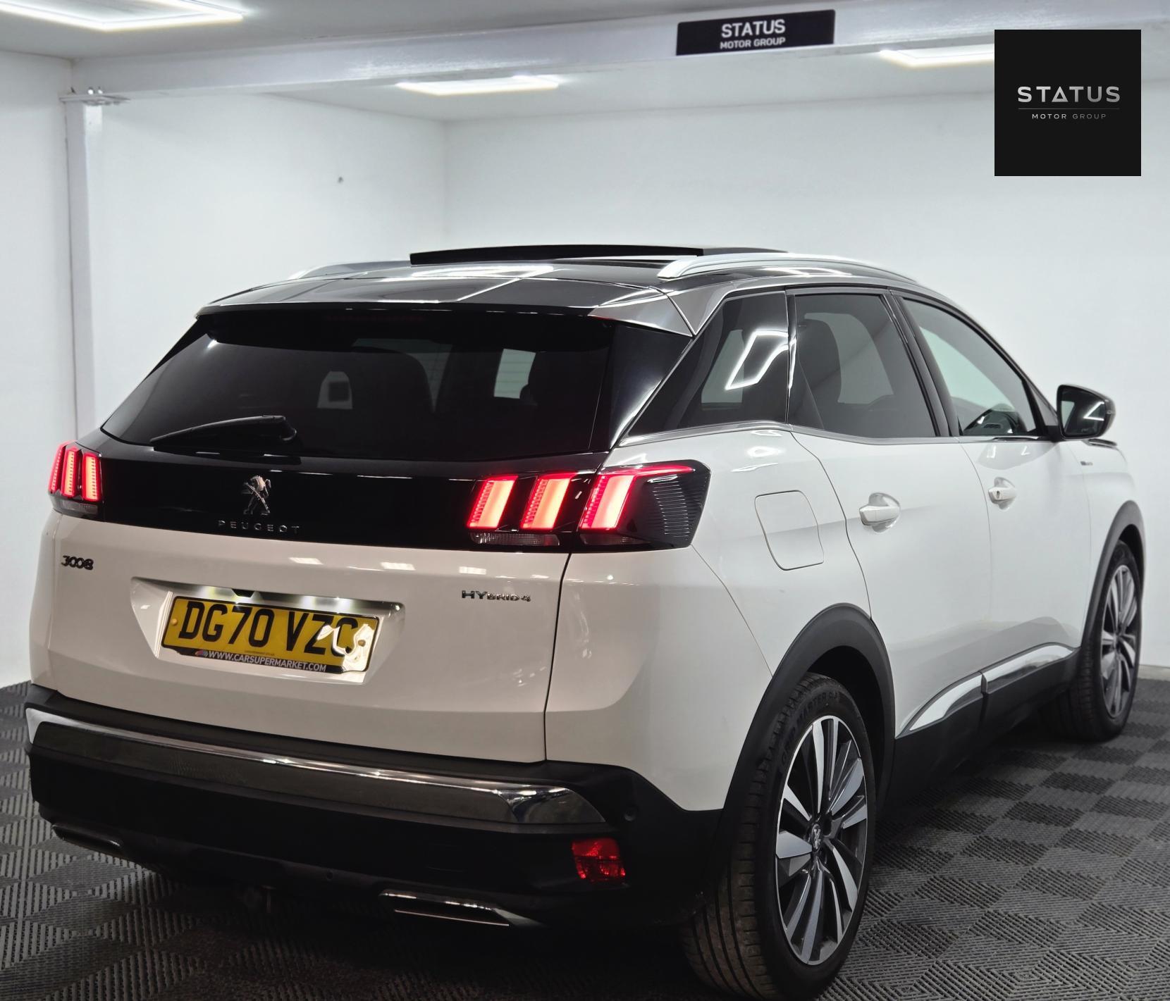 Peugeot 3008 1.6 13.2kWh GT SUV 5dr Petrol Plug-in Hybrid e-EAT 4WD Euro 6 (s/s) (300 ps)