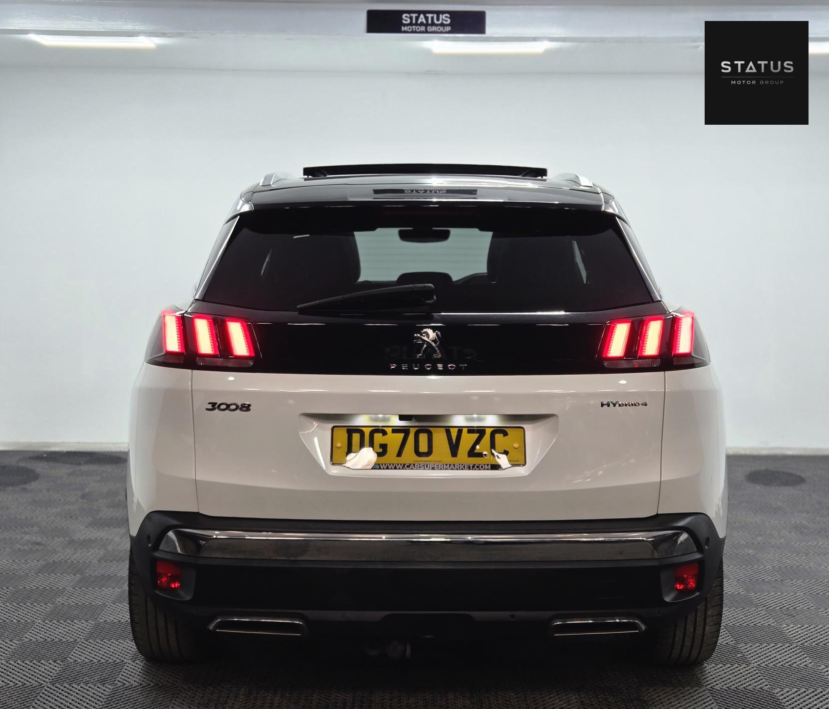 Peugeot 3008 1.6 13.2kWh GT SUV 5dr Petrol Plug-in Hybrid e-EAT 4WD Euro 6 (s/s) (300 ps)