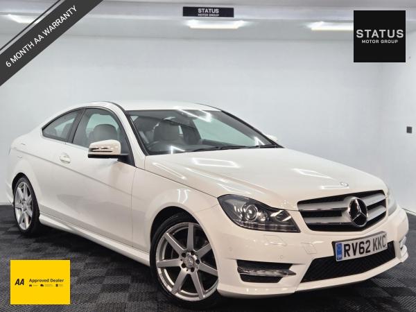 Mercedes-Benz C Class 1.8 C250 BlueEfficiency AMG Sport Coupe 2dr Petrol G-Tronic+ Euro 5 (s/s) (204 ps)