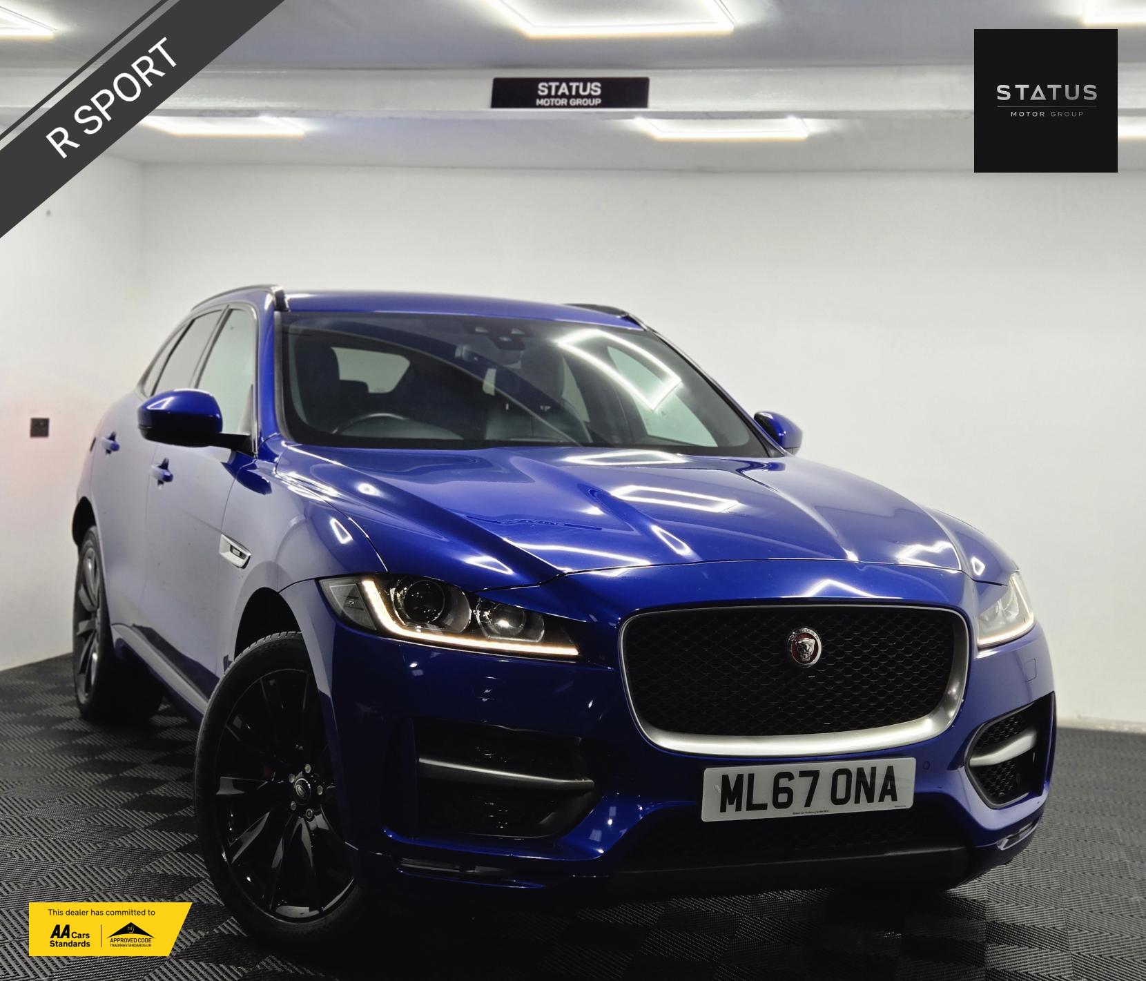 Jaguar F-PACE 2.0 D180 R-Sport SUV 5dr Diesel Auto AWD Euro 6 (s/s) (180 ps)