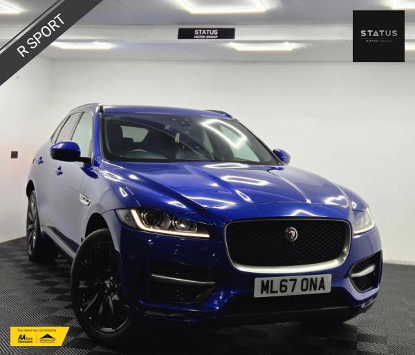Jaguar F-PACE 2.0 D180 R-Sport SUV 5dr Diesel Auto AWD Euro 6 (s/s) (180 ps)