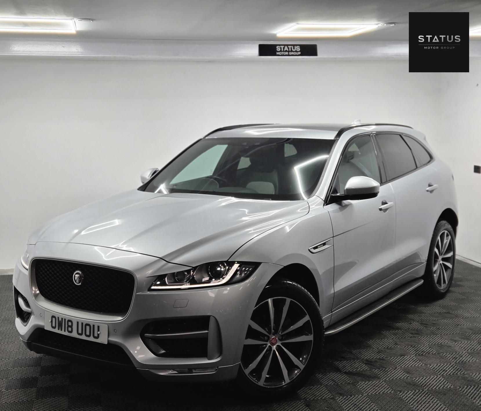 Jaguar F-PACE 2.0 D180 R-Sport SUV 5dr Diesel Auto AWD Euro 6 (s/s) (180 ps)