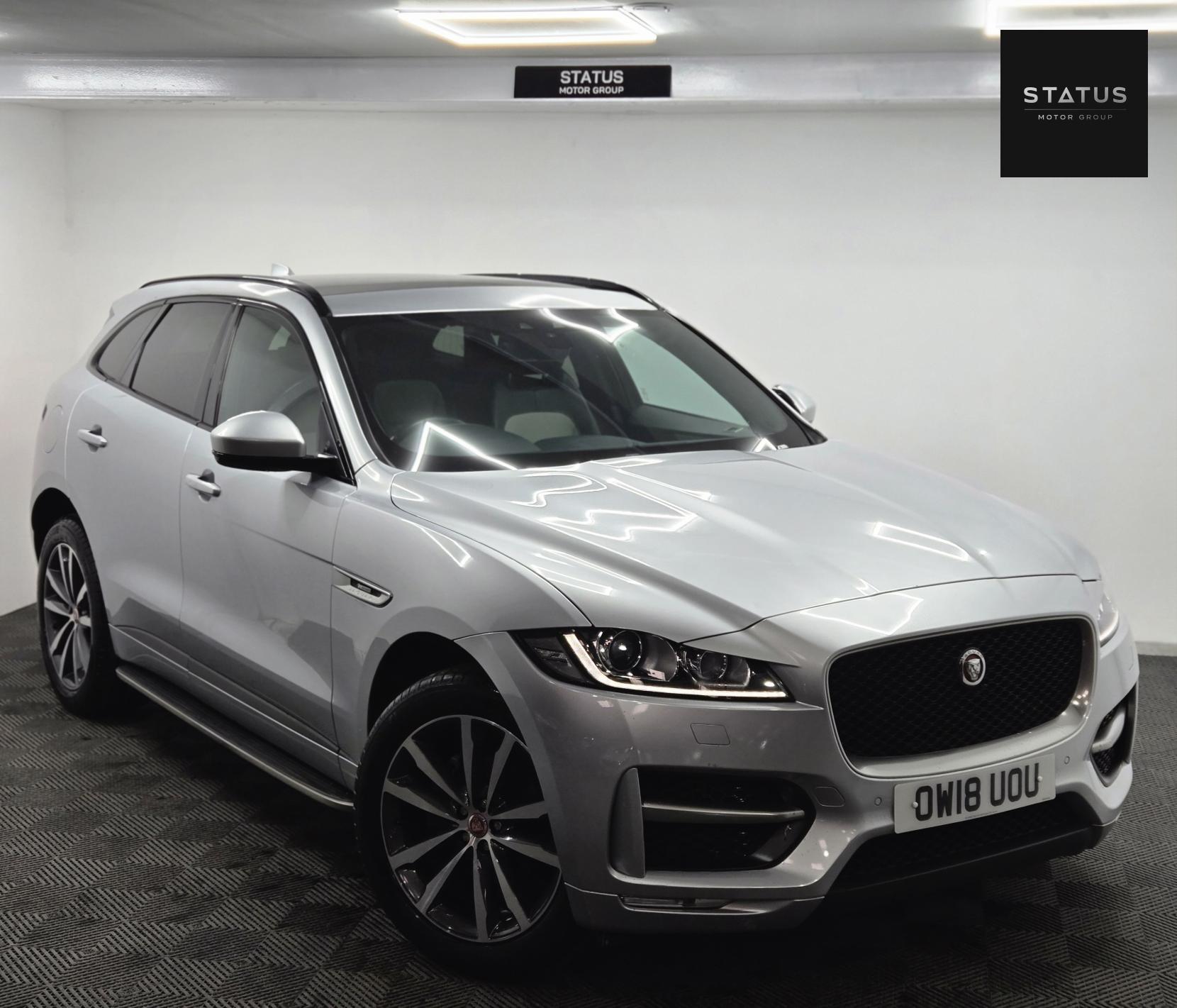 Jaguar F-PACE 2.0 D180 R-Sport SUV 5dr Diesel Auto AWD Euro 6 (s/s) (180 ps)