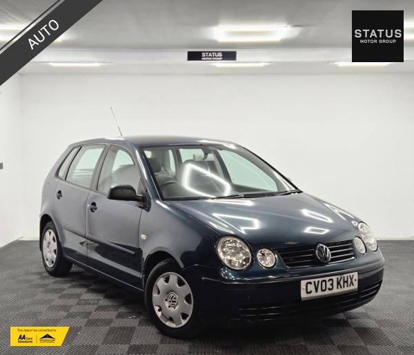 Volkswagen Polo 1.4 S Hatchback 5dr Petrol Automatic (a/c) (182 g/km, 75 bhp)