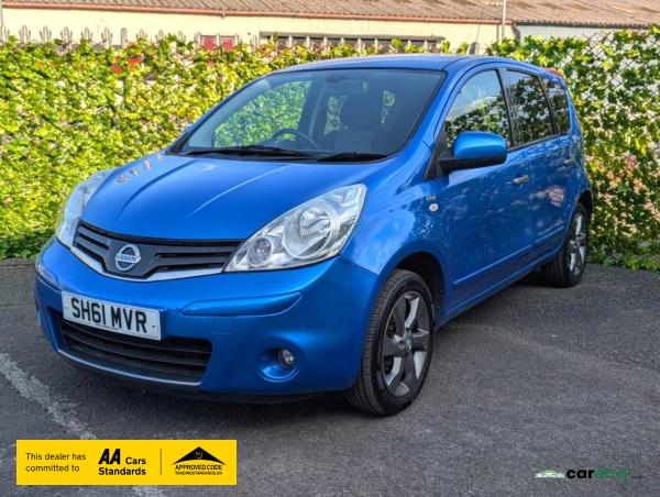 Nissan Note 1.6 16V n-tec Hatchback 5dr Petrol Auto Euro 5 (110 ps)