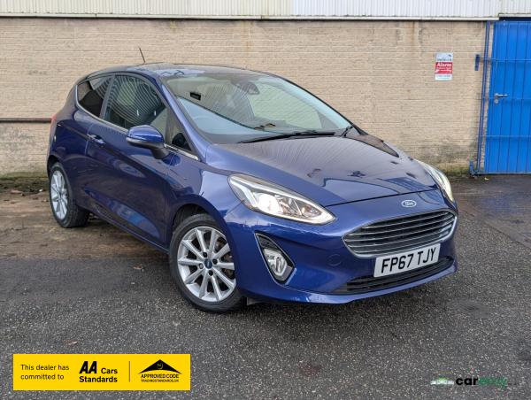 Ford Fiesta 1.5 TDCi Titanium Hatchback 3dr Diesel Manual Euro 6 (s/s) (120 ps)