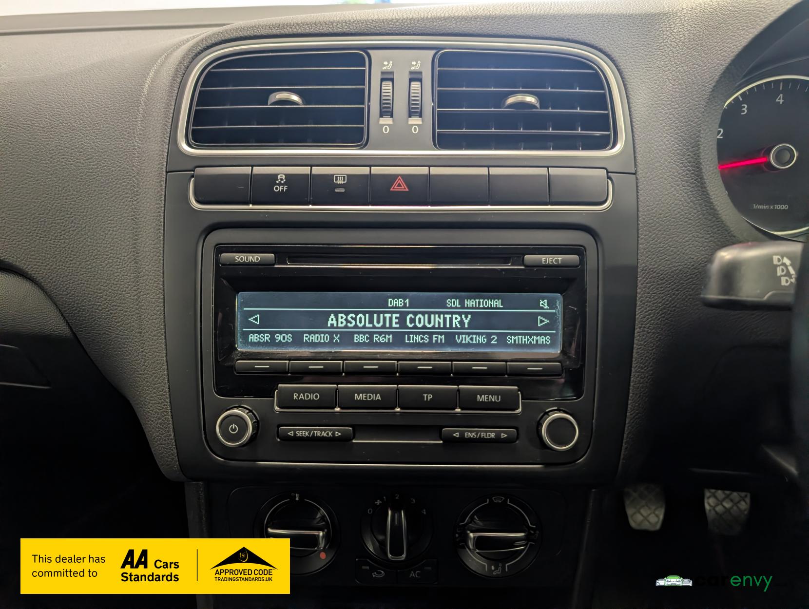 Volkswagen Polo 1.2 Match Hatchback 5dr Petrol Manual Euro 5 (60 ps)