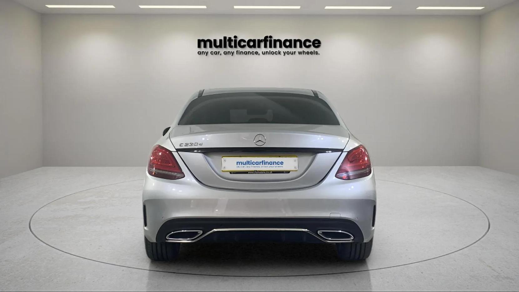 Mercedes-Benz C Class 2.0 C220d AMG Line Saloon 4dr Diesel G-Tronic+ Euro 6 (s/s) (194 ps)