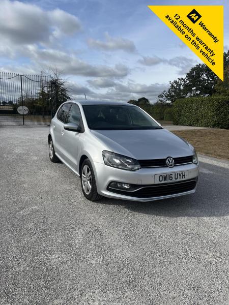 Volkswagen Polo 1.2 TSI BlueMotion Tech Match Hatchback 5dr Petrol Manual Euro 6 (s/s) (90 ps)