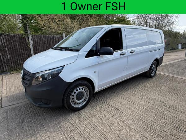 Mercedes-Benz Vito 2.0 116 CDI Progressive Panel Van 5dr Diesel G-Tronic RWD L3 Euro 6 (s/s) (XLWB) (163 ps)