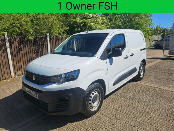 Peugeot Partner 1.5 BlueHDi 1000 Grip Standard Panel Van 5dr Diesel Manual SWB Euro 6 (s/s) (100 bhp)