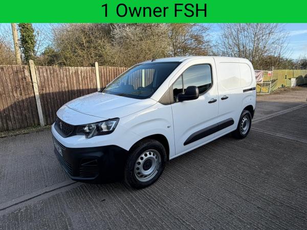 Peugeot Partner 1.5 BlueHDi 1000 Grip Standard Panel Van 5dr Diesel Manual SWB Euro 6 (s/s) (100 bhp)