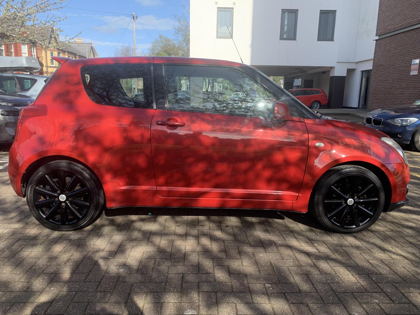 2009 Suzuki Swift VVT Sport, exterior view 2