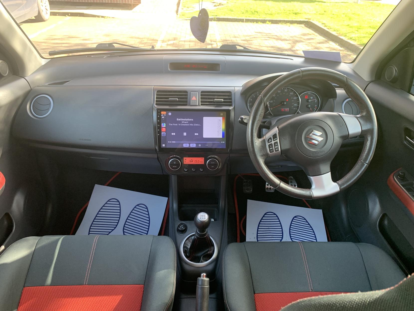 2009 Suzuki Swift VVT Sport, exterior view 4