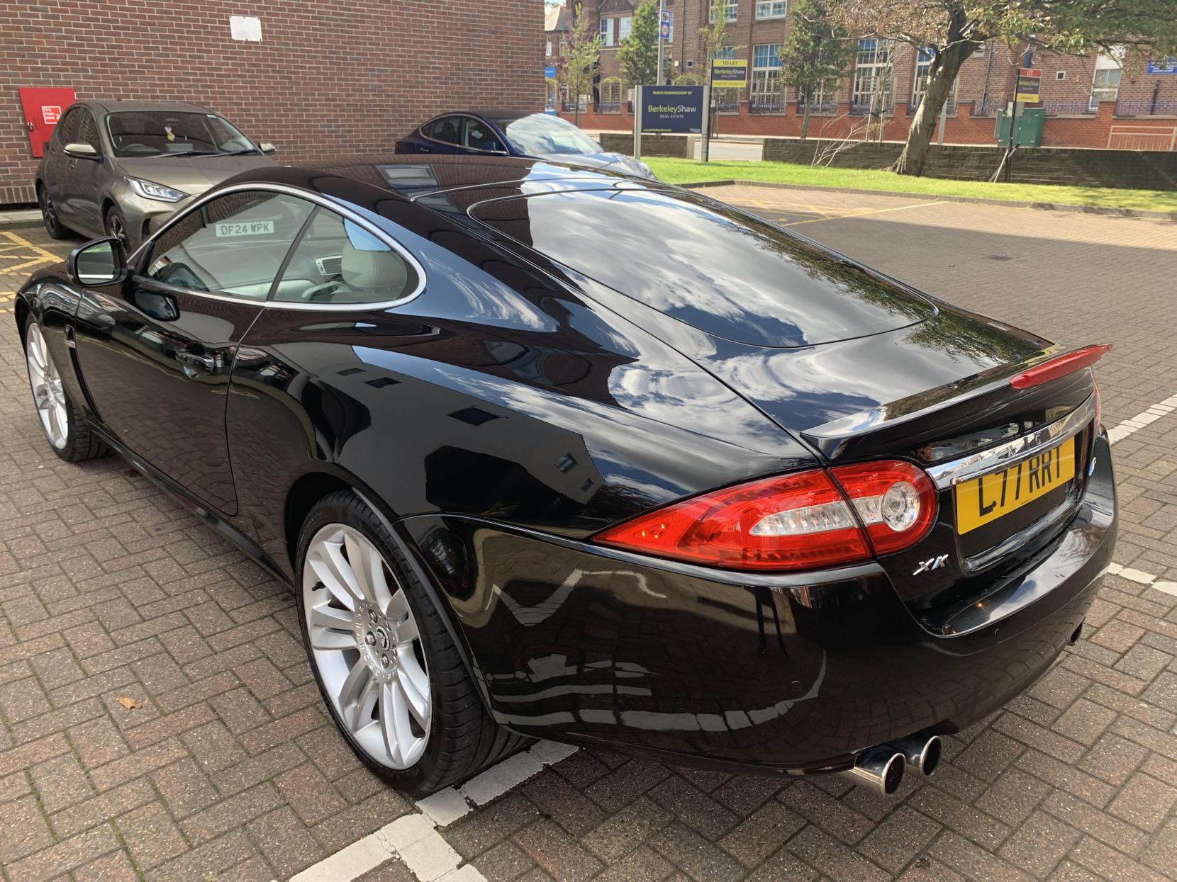 2010 Jaguar XKR V8 Coupe, exterior view 3