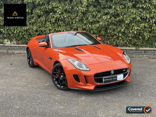 Jaguar F-Type 3.0 V6 S Convertible 2dr Petrol Auto Euro 5 (s/s) (380 ps)