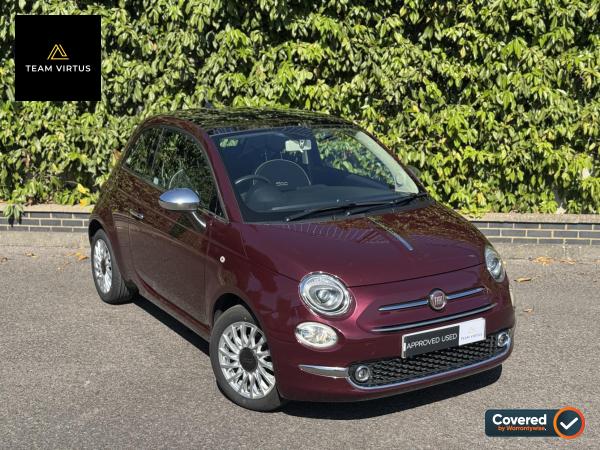Fiat 500 1.2 Lounge Hatchback 3dr Petrol Manual Euro 6 (s/s) (69 bhp)