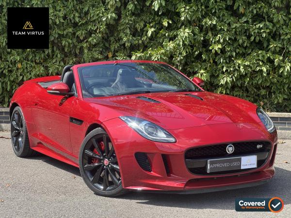 Jaguar F-Type 5.0 V8 S Convertible 2dr Petrol Auto Euro 5 (s/s) (495 ps)