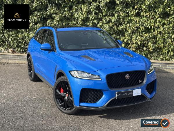 Jaguar F-PACE 5.0 V8 SVR SUV 5dr Petrol Quickshift AWD Euro 6 (s/s) (550 ps)