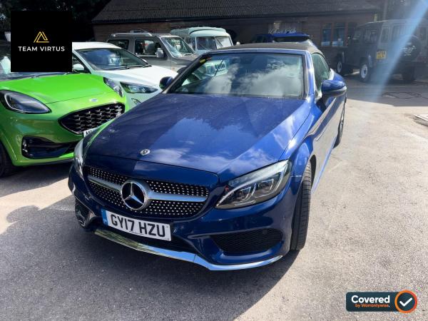 Mercedes-Benz C Class 2.0 C300 AMG Line (Premium Plus) Cabriolet 2dr Petrol G-Tronic+ Euro 6 (s/s) (245 ps)
