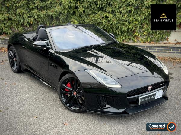 Jaguar F-Type 3.0 V6 R-Dynamic Convertible 2dr Petrol Auto Euro 6 (s/s) (380 ps)