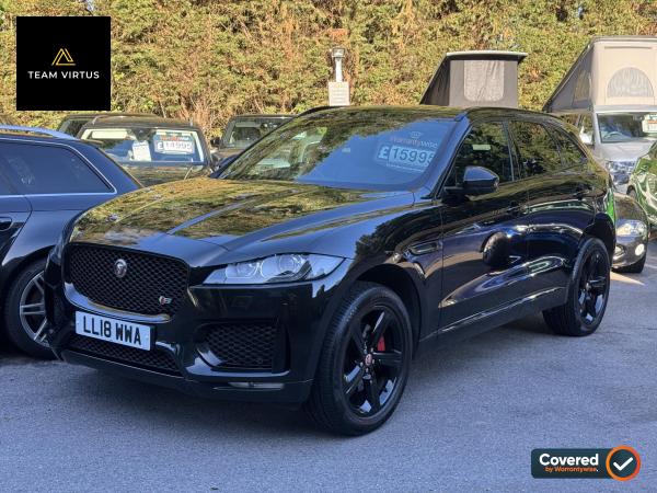 Jaguar F-PACE 3.0 V6 S SUV 5dr Petrol Auto AWD Euro 6 (s/s) (380 ps)