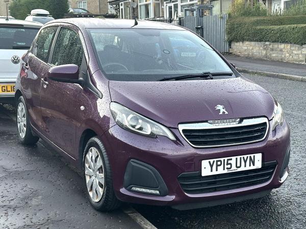 Peugeot 108 1.0 VTi Active Hatchback 5dr Petrol Manual Euro 5 Euro 5 (68 ps)