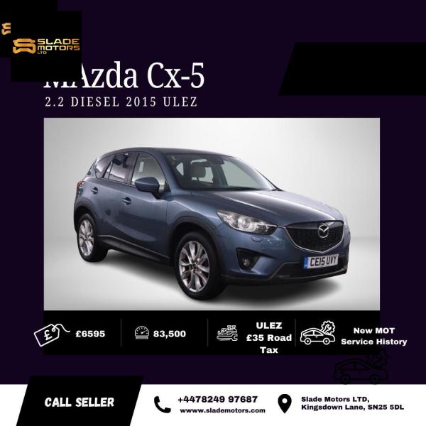 Mazda CX-5 2.2 SKYACTIV-D Sport Nav SUV 5dr Diesel Manual Euro 6 (s/s) (150 ps)