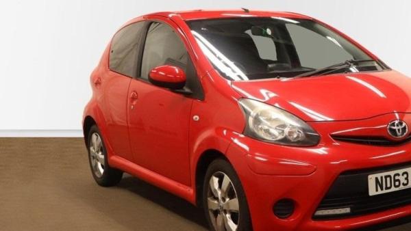 Toyota AYGO 1.0 VVT-i Move Hatchback 5dr Petrol MultiMode Euro 5 (68 ps)
